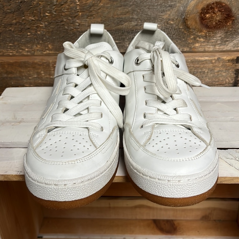Golden Goose Yeah White Leather Sneakers Size EU 42 EUC - Picture 7 of 15